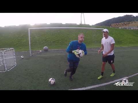 Goalkeeper training: Reaction drill
