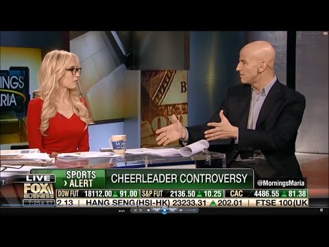 10-14-16 Kat Timpf on Mornings with Maria - Cheerleader National Anthem Protest