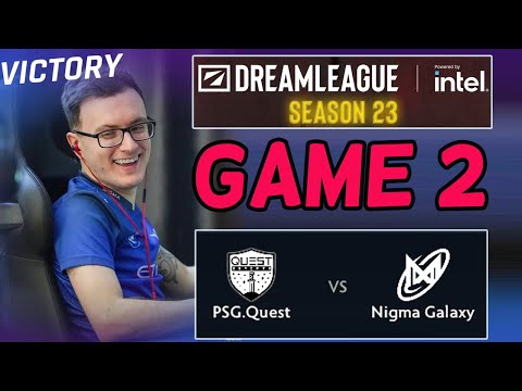 Miracle is on FIRE this GAME 2 Against PSG QUEST | Nigma vs PSG Quest