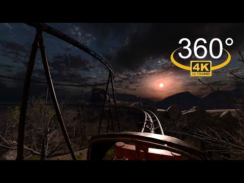 360Video | A roller coaster ride through a dark forest