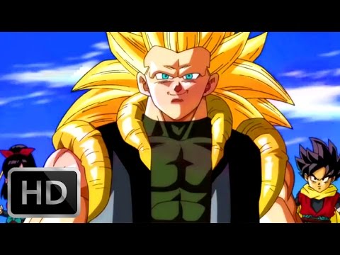 Dragon Ball Heroes - Super Saiyan 3 Adult Gotenks [HD]