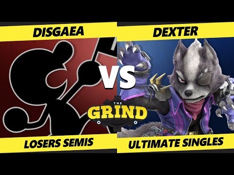 Smash Ultimate Tournament - Disgaea (G&W, Inkling) Vs. Dexter (Wolf) The Grind 94 SSBU Losers Semis