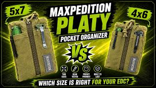 Pick the Right Maxpedition Platy Size | 4x6 vs 5x7 Head to Head