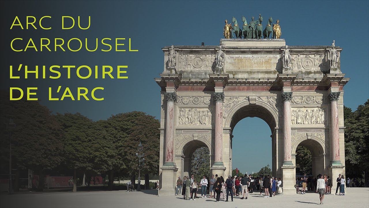 The restoration of the Arc du Carrousel