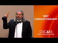 Best Cinematography | 'Oppenheimer' | Hoyte van Hoytema | Oscars 2024 Press Room Speech