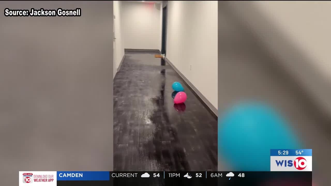 ‘It’s just kind of upsetting’: USC students deal with flooding at new off-campus apartment comple...