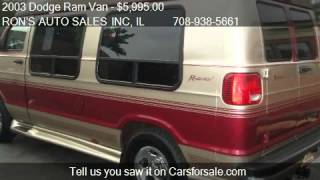 2003 Dodge Ram Van 1500 SWB - for sale in MELROSE PARK, IL 6