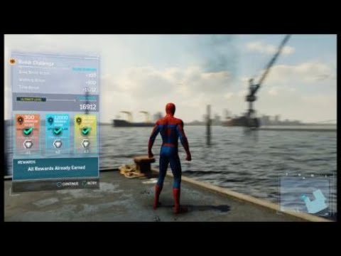 Marvel's Spider-Man - Taskmaster bomb challenge gold (Hells Kitchen)