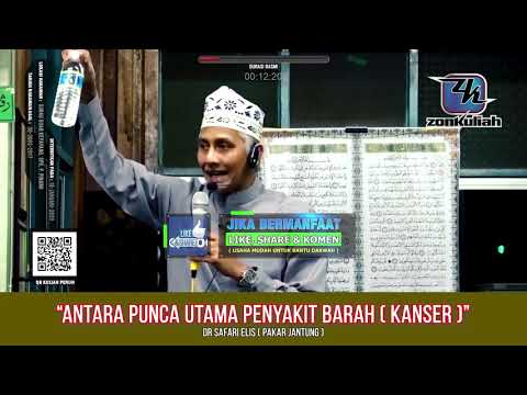 KESIHATAN : Antara Punca Penyakit Kanser - Dr Safari Elis