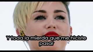 Miley cyrus- I get so scared en español