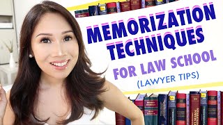 EFFECTIVE MEMORIZATION TECHNIQUES FOR LAW SCHOOL! (and where have I been??)