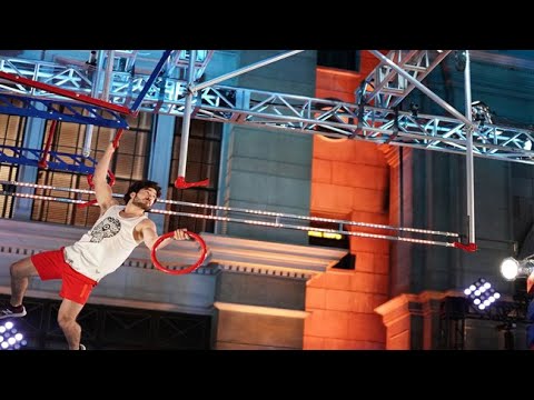 Kevin Carbone at the American Ninja Warrior 13 Semi-Finals