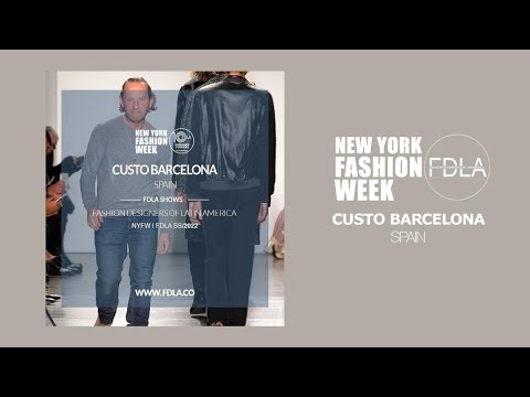 CUSTO BARCELONA - Film +Runway Show @ FDLA NYFW | New York Fashion Week SS2022 | Sept 09 - 7:00pm