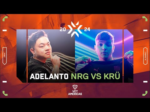 Adelanto: NRG vs KRÜ | #VCTAmericas Stage 2 | Esports | VALORANT
