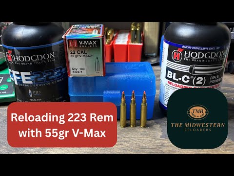 Reloading 223 REM with 55gr V-Max