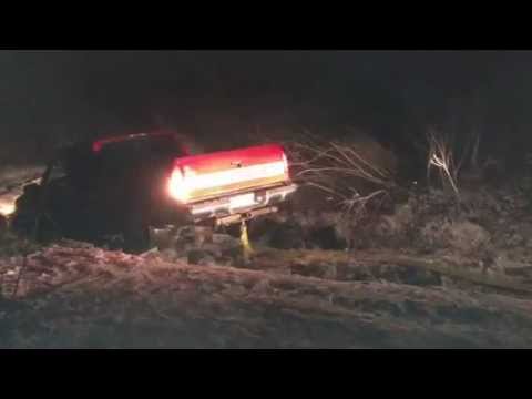 4x4 FAIL jeep and chevy recovery gone wrong