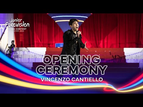 Vincenzo Cantiello - Tu primo grande amore - Junior Eurovision 2022 Opening Ceremony