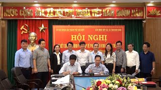 Liên minh HTX tỉnh phối hợp với UBND thành phố Tam Điệp tổ chức ký kết Chương trình phối hợp phát triển kinh tế tập thể, HTX giai đoạn 2023- 2025, định hướng đến năm 2030.