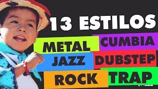 Movimiento Naranja en 13 estilos musicales diferentes