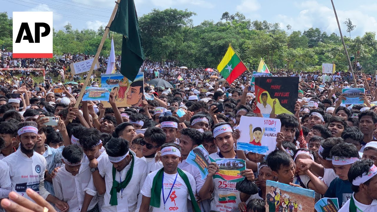 Bangladesh Faces Limits in Supporting 1.3 Million Rohingya Refugees on 8th Exodus Anniversary