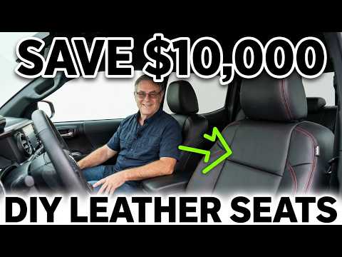 Katzkin Leather Seats Installation Part 1: Transform Your 2021 Toyota Tacoma’s Interior | DIY Guide