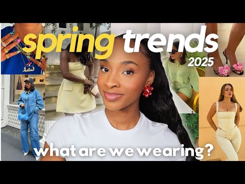 SPRING FASHION TRENDS 2025 | watch this BEFORE buying NEW clothes