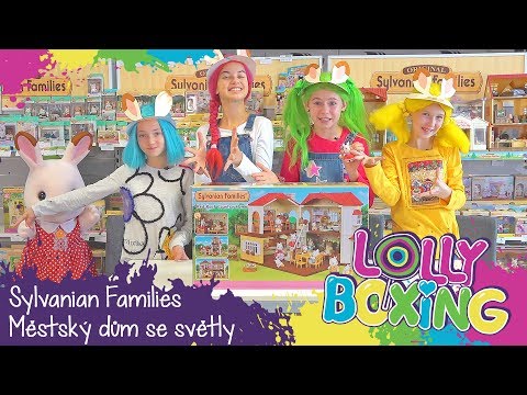 Lollyboxing 39 - Sylvanian Families - Městský dům se světly