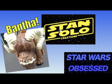 Vintage Kenner Style Bantha Figure From Stan Solo Creations