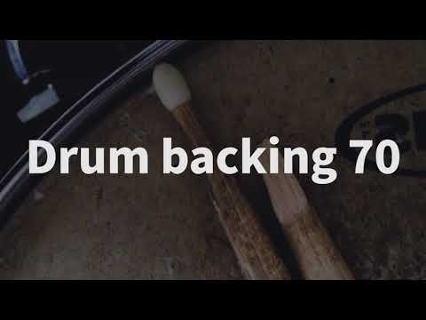 Drum backing 70 bpm