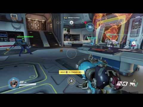 Overwatch MP gameplay (June 2016) pt11 - Frustrated and Frazzled