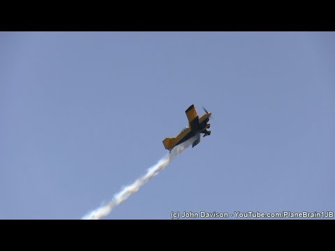 2017 Wings Over Wayne Airshow - Buck Roetman (Pitts S2S)