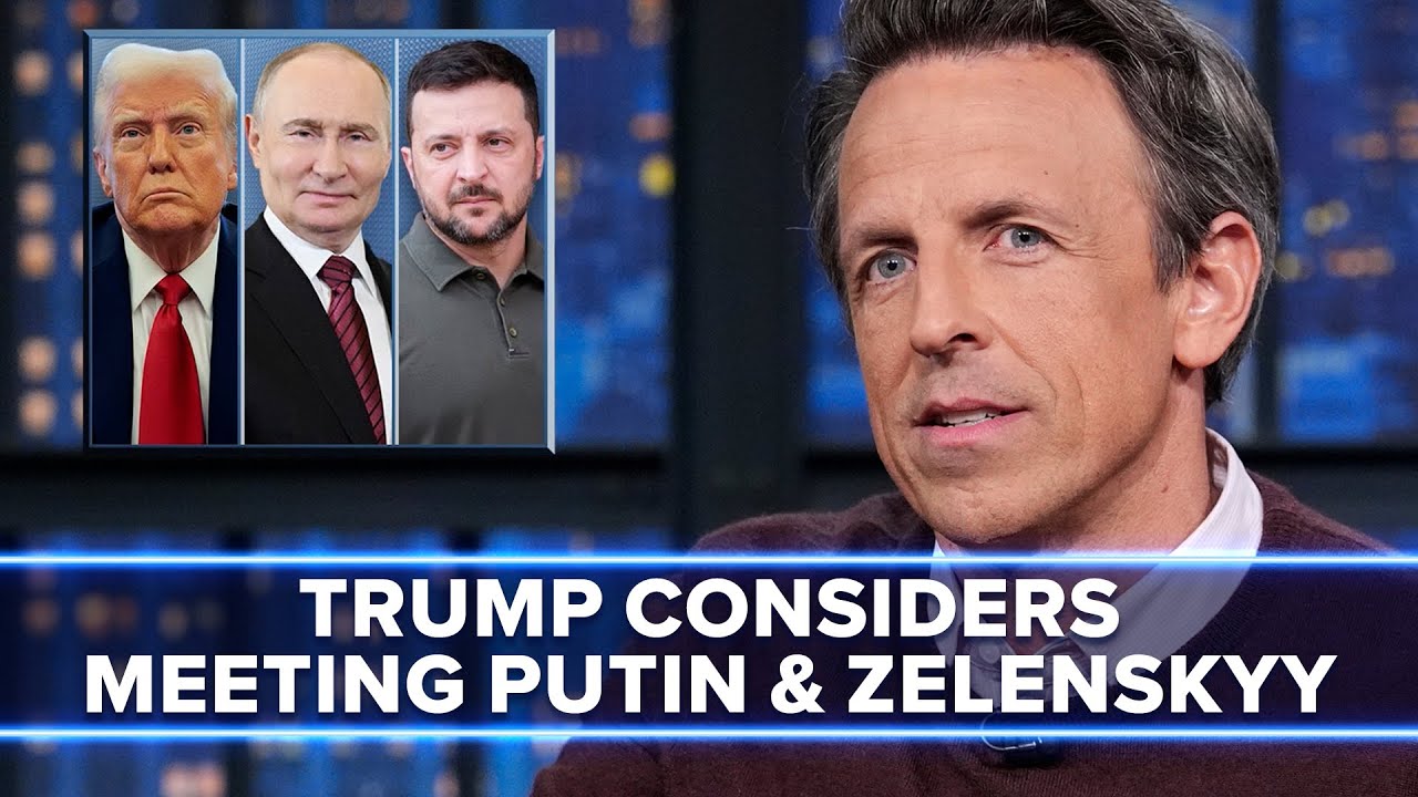 Trump Says He's Considering Joining Putin and Zelenskyy in Turkey for Peace Talks