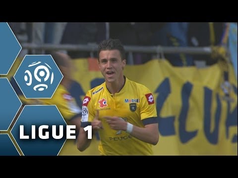 But Sébastien CORCHIA (41') - Stade de Reims-FC Sochaux-Montbéliard (0-1) - 20/04/14 - (SdR-FCSM)