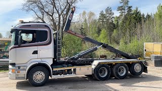 Hákový nosič kontajnerov Scania R480 na predaj - Obraz 4 | Autoline SK Hákový nosič kontajnerov Scania R480 | Obraz 4 - Autoline