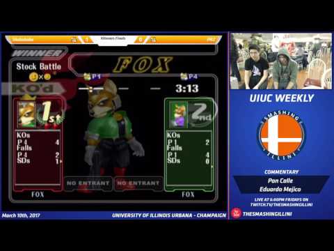 [Smashing Illini Weekly] Shabo (Blue Fox) vs. PRZ (Green Fox) SSBM Singles WF