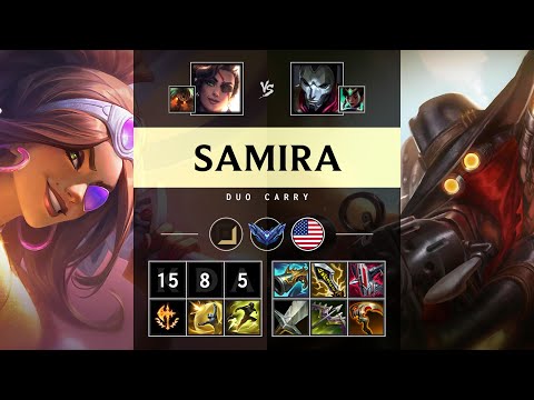 Samira ADC vs Jhin - NA Diamond Patch 25.17