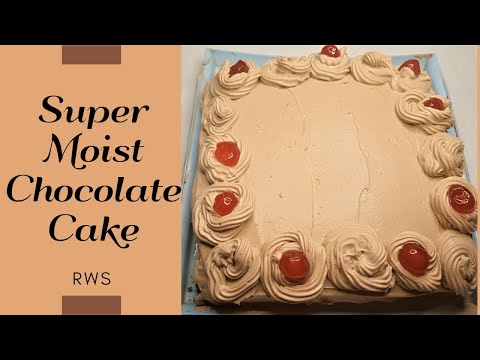 Easy Chocolate Recipe | Super Moist Chocolate Recipe | Delicious Cake | Remedies With Sajida