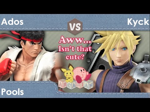AITC  - Ados (Ryu) vs Kyck (Cloud) Pools - Smash 4