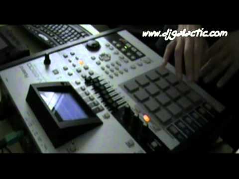 Roland MV-8800 - live beat making session (DJ Galactic)