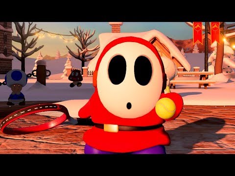 Mario Tennis Aces - Adventure Mode Walkthrough Part 3 - Snowfall Mountain