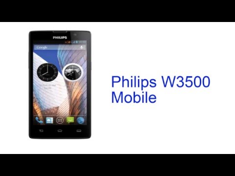Philips W3500 Mobile Specification [INDIA]