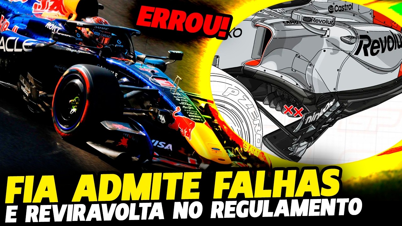 🚨FIA ALTERA REGRAS PARA 2027 E ADMITE FALHAS COM ADUO, MCLAREN SE INSPIRA NA FERRARI| FÓRMULA 1