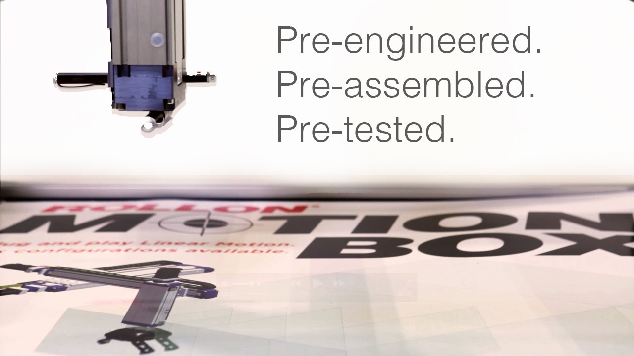 Rollon Motion Box Cartesian Robot - 3-Axis Plug and Play Motion