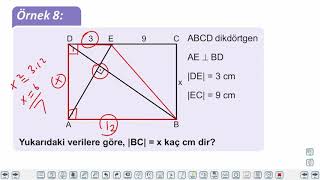 Eğitim Vadisi TYT Geometri 14.Föy Dikdörtgen, Kare, Deltoid Konu Anlatım Videoları