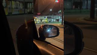 車の中から万葉線 #万葉線 #高岡駅 #MLRV1000形 #AITRAM #レア行先付き
