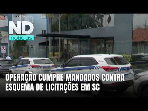Operação Gaiola Digital cumpre mandados em sete cidades de Santa Catarina