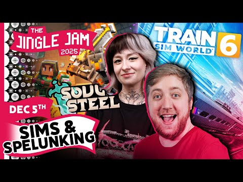 Sims and Spelunking with Boba and Martyn | Jingle Jam 2025 Day 5