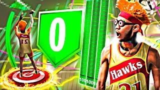 I USED A 100 3PT RATING with NO SHOOTING BADGES.. (NBA 2K22)