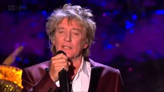 Rod Stewart - White Christmas - with Nicola Benedetti (live) (HD)