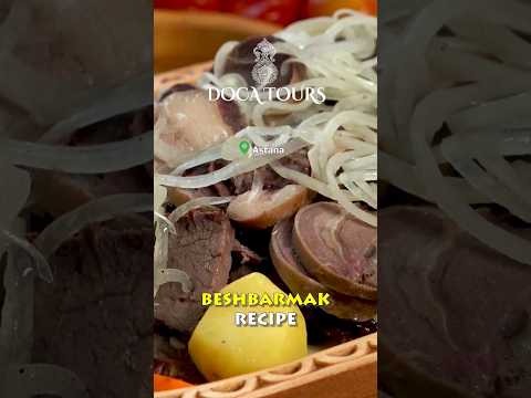 Beshbarmak food: The Best Kazakh Recipe to Try When Visiting Central Asia ǀ #shorts ǀ #beshbarmak